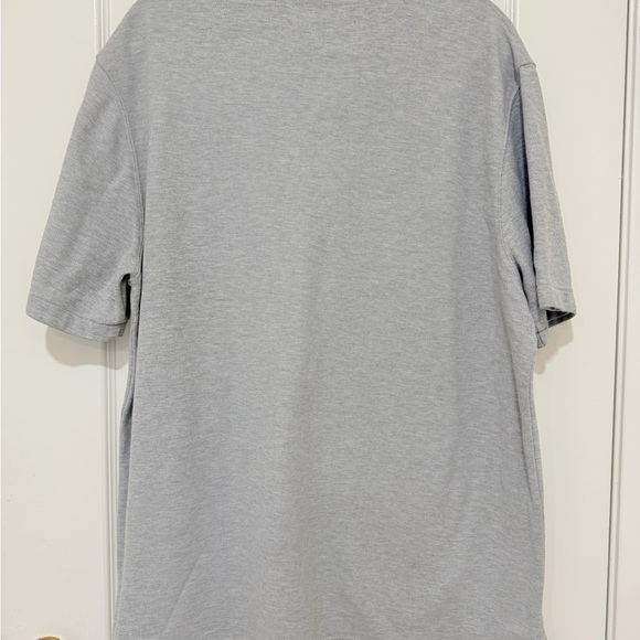 L.L. Bean Gray Cotton Polo Shirt Men’s XL Regular Fit Classic Everyday Basic - Picture 8 of 8
